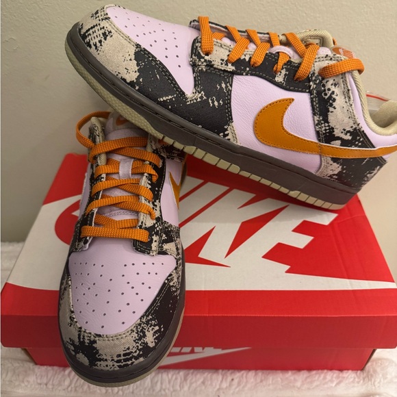 Nike Other - 🔥 Nike Dunk Low “Digital Camo” – Size 10.5 Men – Newer Release!